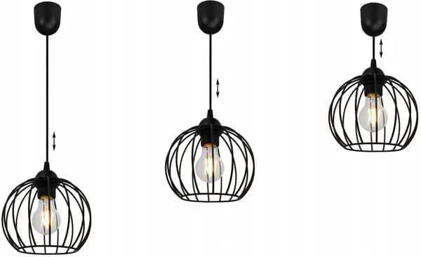 TAKPENDEL MED TRÅD EDISON RETRO LED
