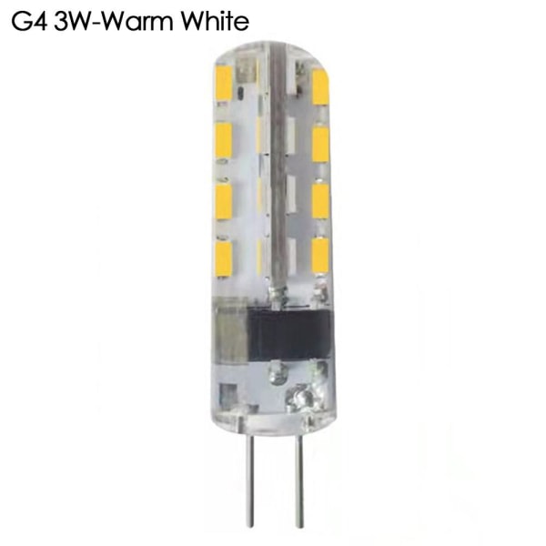 Lyspære Dimbar lyspære G4 3W-WARM WHITE G4 3W-WARM WHITE G4 3W-Warm White G4 3W-Warm White