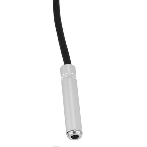 2X Pin Plug 6,35 mm 1/4 tuuman XLR-uros-naarasjohto 3-nastainen naarasliitin XLR-sovitin stereolle.pa
