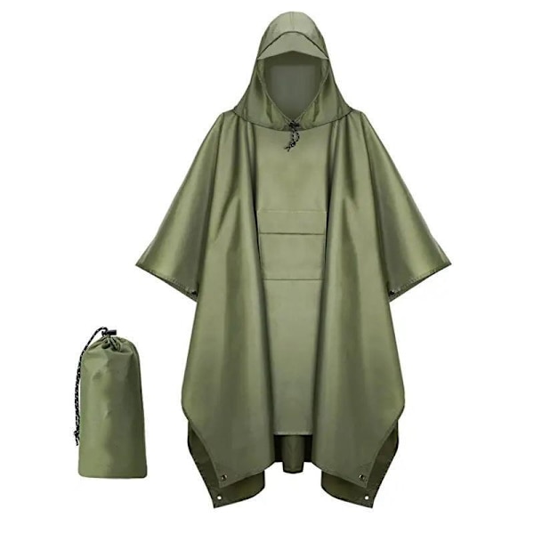 Tilava sadeponcho - sadeviitta Green Grön