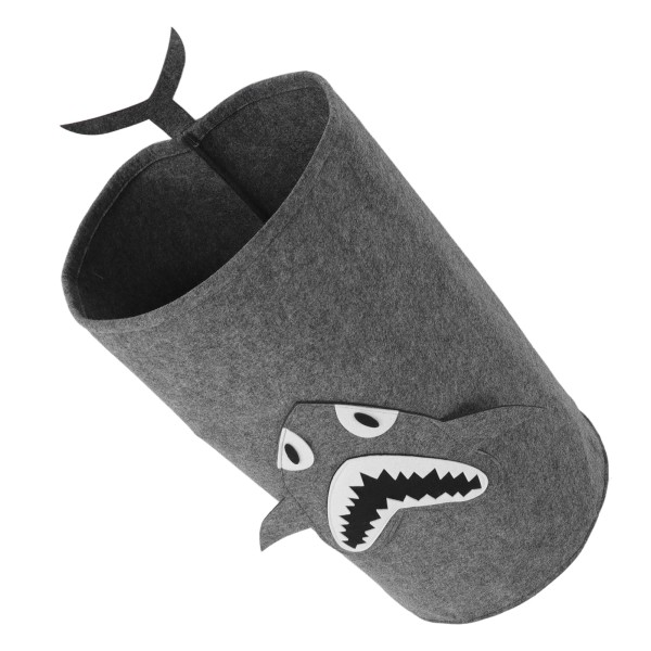 Bomullsvaskekurv Tykket tegneseriedyr Barneleker Husholdningsartikler Klær Filt bomullsoppbevaringsbøtte Hai