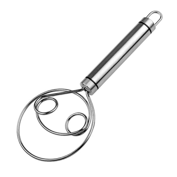 Dansk dejskraber 22 cm rustfrit stål, rustfrit stålvisper