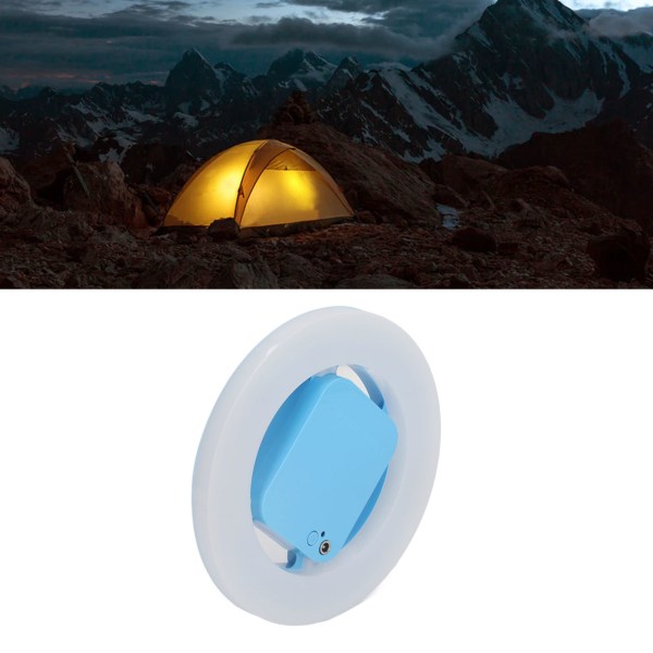 Camping Disc Light Outdoor Vedenpitävä Ladattava Kannettava Teltta LED Hätälyhty 150W