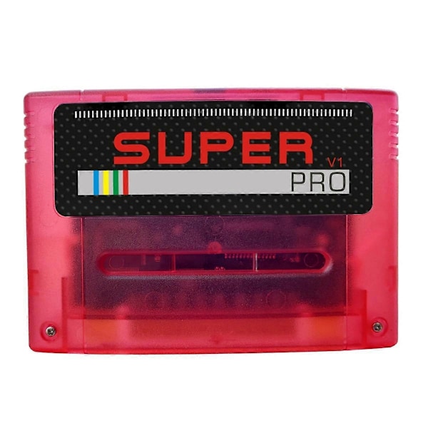 Super Dsp Rev3.1 1000 in 1 -peli, sopii SNES Classic -pelikonsolille Super Series SFC-TF, punainen.pa