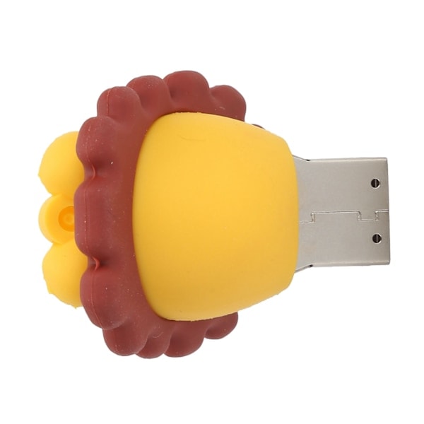USB-nøgle USB2.0 3D Sød Dejlig Løveform Datalagring Gaver til Familie Venner Studerende 32GB
