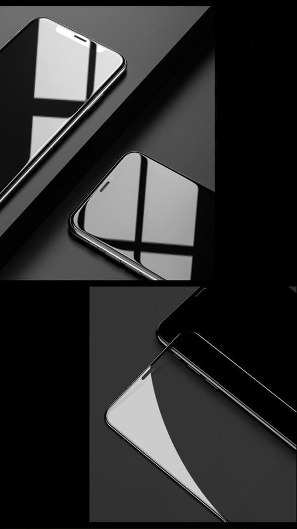 Skærmbeskyttelse (6D buet/fuld) til iPhone 12 mini 5.4 \", sort, SERO—pa