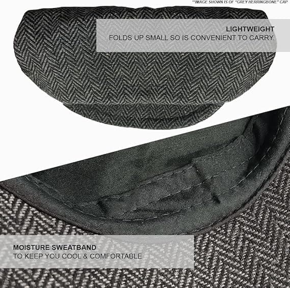 Hatt i tweed for menn
