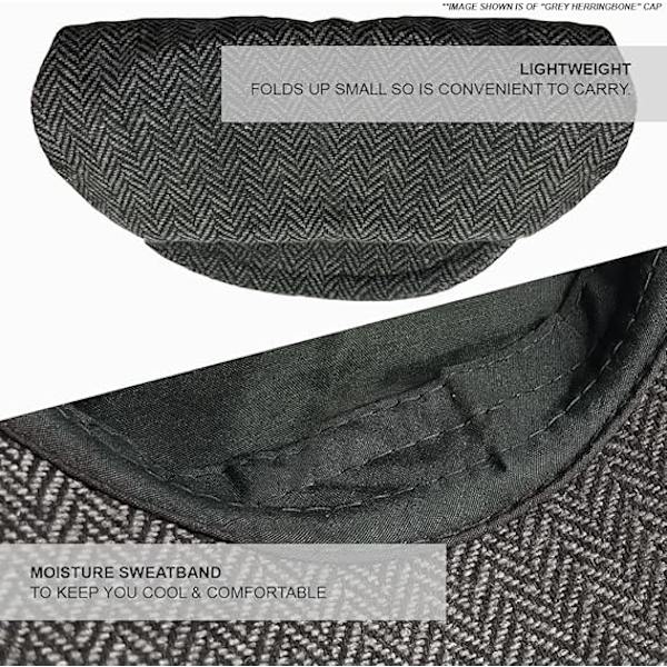 Herrar Tweed Platta Mössor