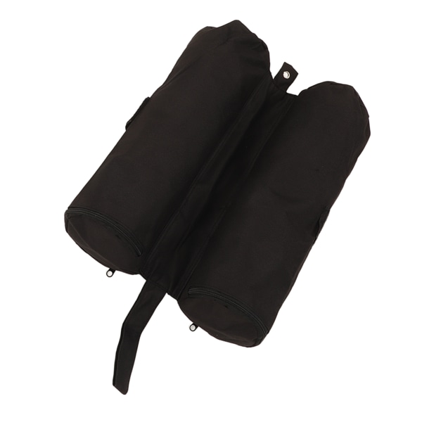 Gazebo Weight Bag 600D Oxford Tyg Slitstarkt vindtätt tält Tyngd Fotväska för Canopy Svart