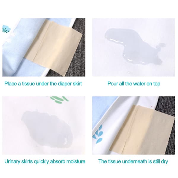 2 Waterproof Training Pants for Babies, Suitable for Night Use