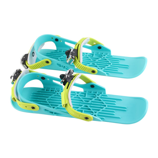 Miniskiskøyter Miniskisko Justerbare skibrett Festes til skistøvler for utforbakker Vintersport for barn Farge