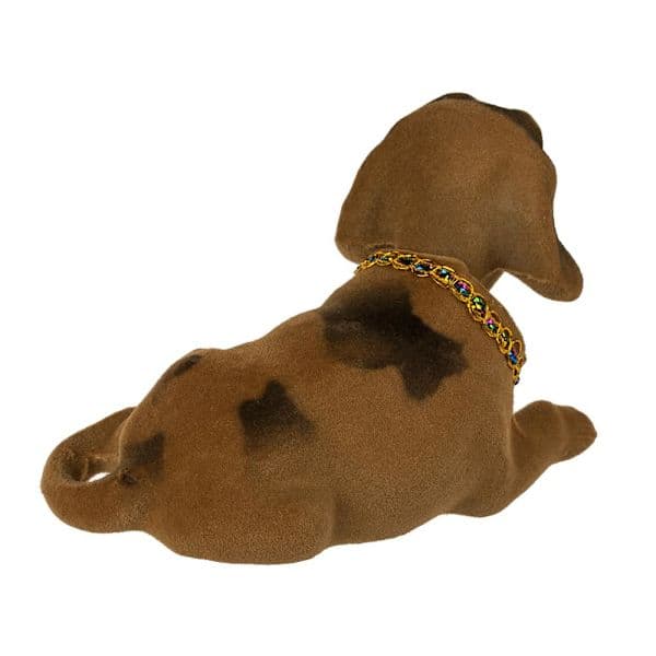 2-Pakning - Nickande Hund / Nodding Dog - Pynt til bilen, multifarget