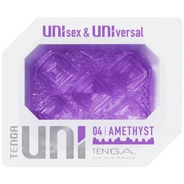Tenga - Uni Amethyst Masturbator Sormisuoja