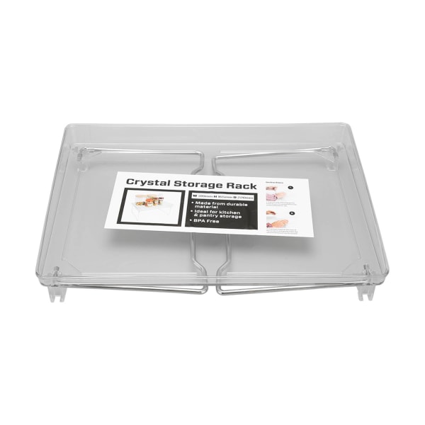 Skrivebordsorganiseringsstativ Rustfrit stål Foldbar multifunktionel desktopopbevaringshylde til hjemmet