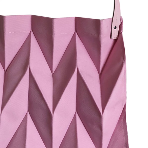 Återanvändbar tygväska med stor kapacitet Fashion Polyline Design Shopping tygväska för hemresande kontor Rosa