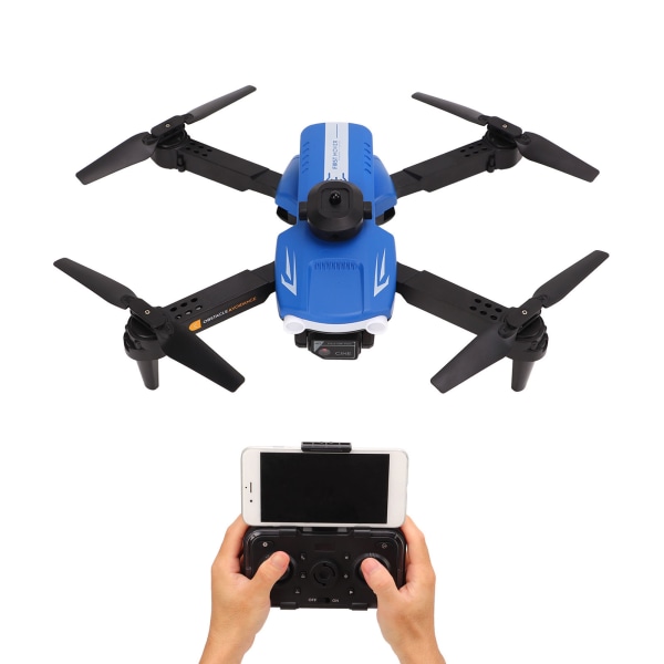 XT2 Kaikki sivut esteiden välttäminen Drone 4K -kaksoiskamera ilmakuvaus Optinen virtauspaikannus Taitettavat nelikopterilelut Lahjat Sininen