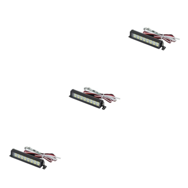 1/2/3/5 Lyssterk LED Lyslist Taklampe for SCX10 D90 1/10 Skala 52mm L universal 52mm L universal 3Set