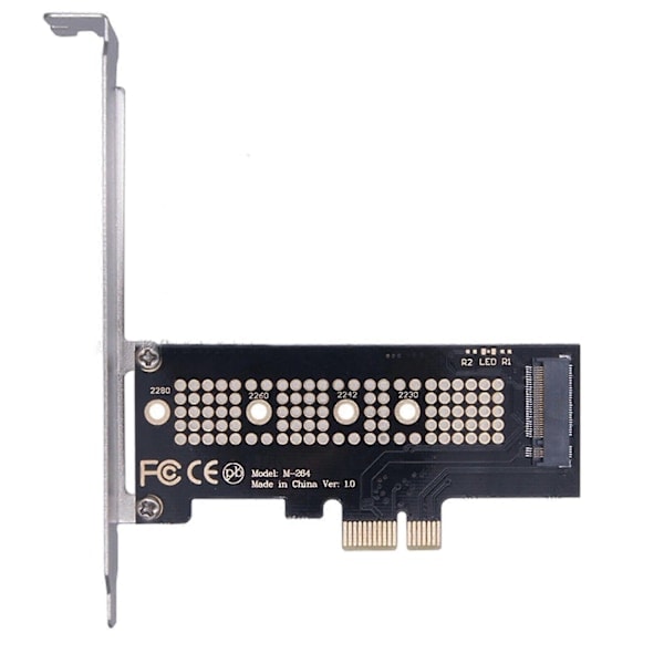 PCI-E 3.0 x1 -kaista M.2 M-Key SSD Nvme AHCI PCI Express -sovitinkortti PCIE SSD Uusi-Xin（PA）