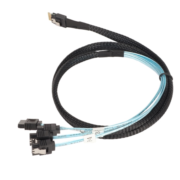 SAS-kabel SFF?8654?4 SATA 7 Pin Array Disk Raskere overføring Mini PVC datamaskintilbehør 1 meter / 3.3ft