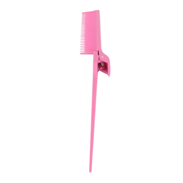 Rottehaleklips kam Profesjonell rosa fremhevende kam hårstylingverktøy for retting av farging