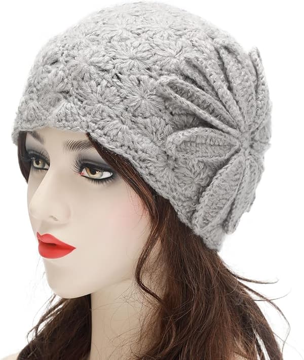 Dame Vinter Vintage Uldspand Hat Bowler Hat