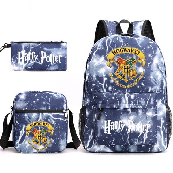 Harry Potter of Student Backpack F-tyylinen Lightning Blue Y