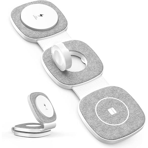 Foldable Wireless Charger - Multi-Device Charging Station