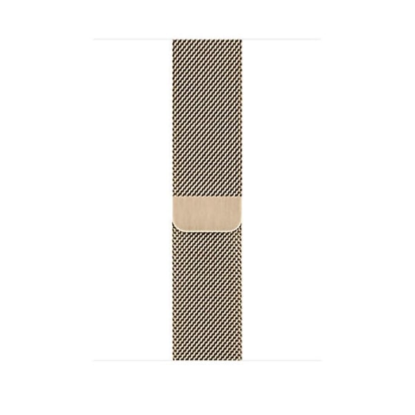 Paris_Apple guld Milanese loop i rostfritt stål för 38mm 40mm 41mm klockor