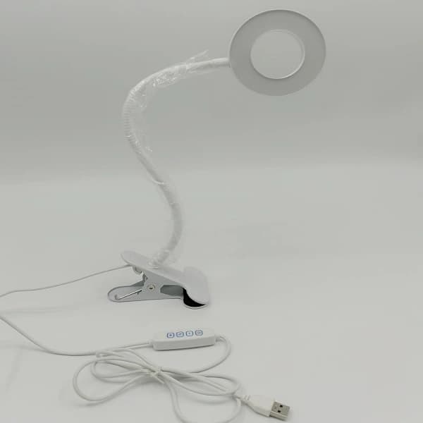 LED-lukuvalo, lukuvalo klipsillä sänkyyn