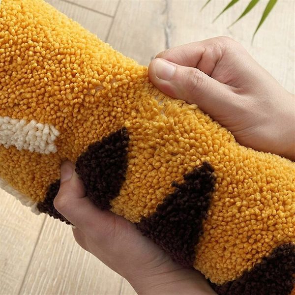 Badeværelsesmåtte Sød Dyr Dørmatte Køkken Badeværelse Mattor Bademåtter Til Badeværelsesgulvmatte MATTOR Hjemmeindretning Skridsikker Absorberende (Størrelse: 50x80CM)