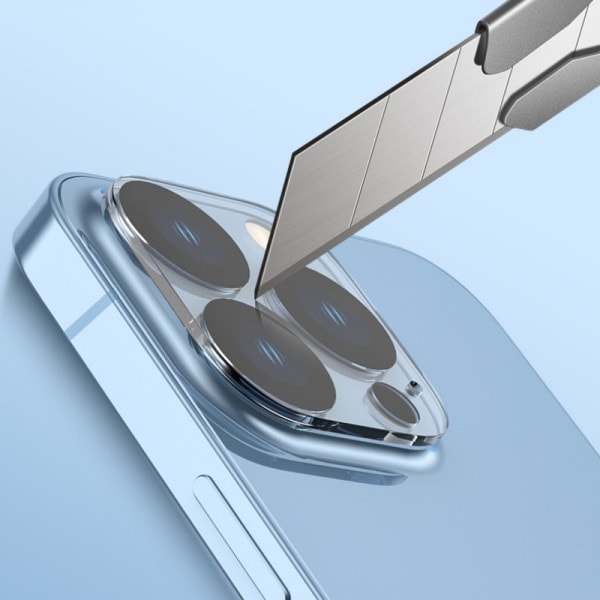 Transparent Kameralinsskydd i Härdat Glas - 6-pack iPhone 13 Pro Max