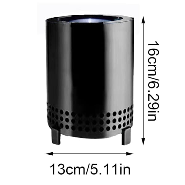 2023 Solo Stove Mesa Bordskamin Eldstad Låg Rök