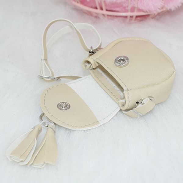 Docktillbehör 20CM Dockor Ryggsäck BEIGE Beige