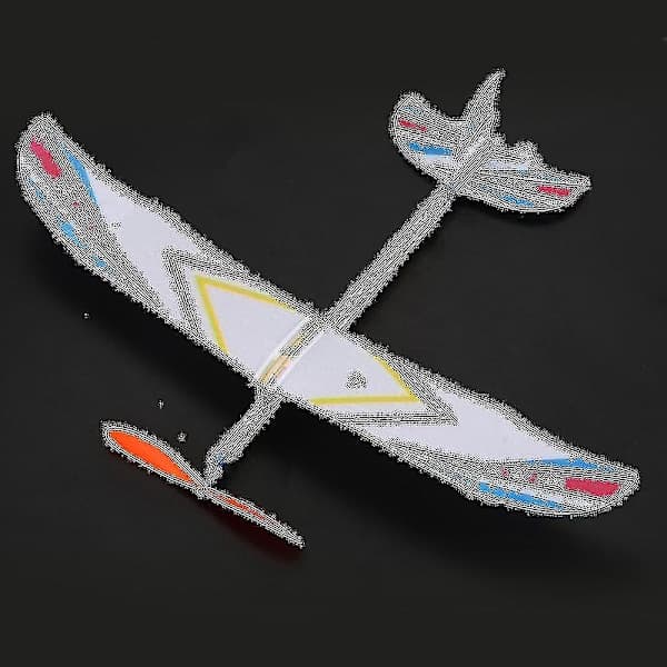 4x Elastisk Gummibåndsdrevet DIY Skumflymodel Kit Flyvemaskine Pædagogisk Legetøj