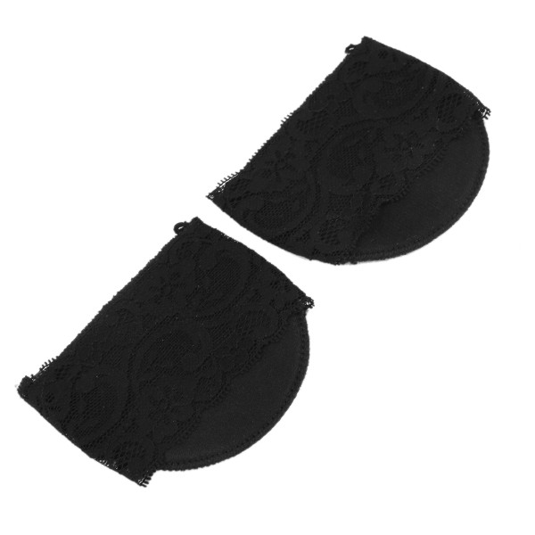 Framfotsdyna Kvinnor Högklackade Skor Fotskydd Antisladd framfots ärmkuddar (svart)