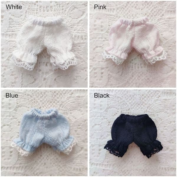 Dockor Bomulls Shorts Docka Lyktbyxor ROSA Rosa