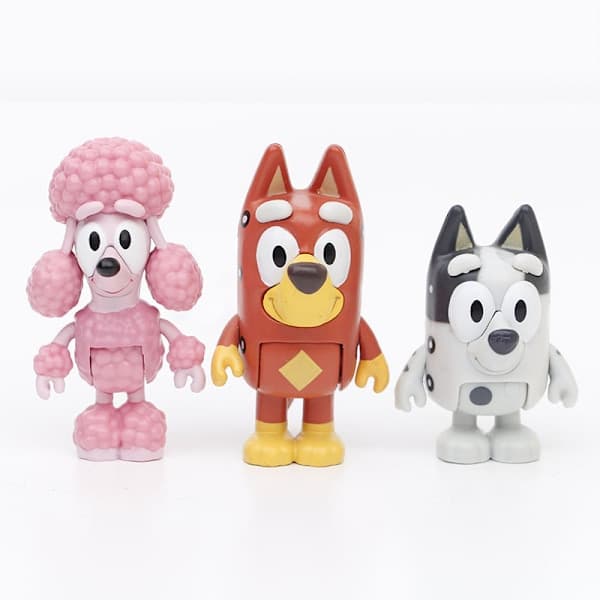 8/12 st Tecknad animation Bluey Leksaker Modell 12 ST