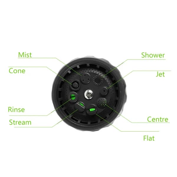 Vattenslangsmunstycke Biltvätt Trädgård Högtryckssprinkler Fo grön one size