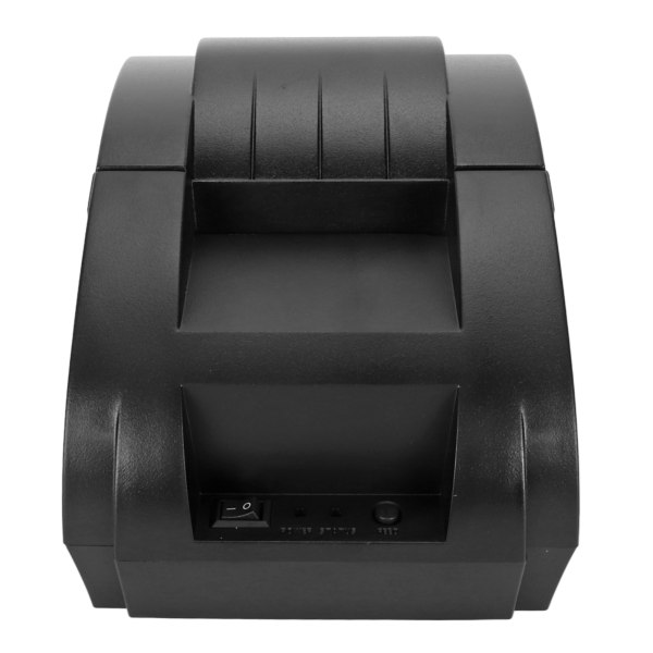 58 mm termisk printer 90 mm/s 58 mm bredde 203DPI USB-grænseflade ESC POS-kompatibel forsendelseslabelprinter 100?240V USB EU-stik