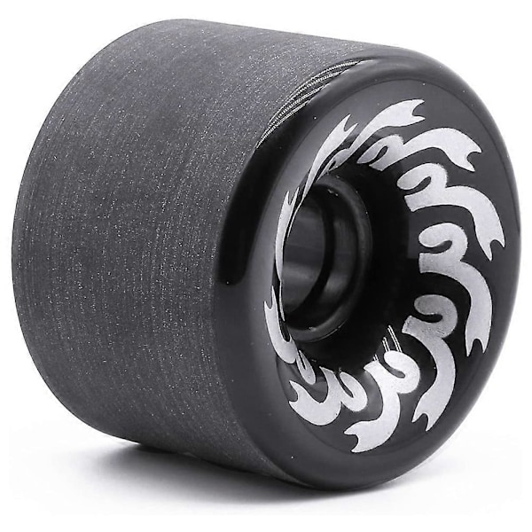 1 stk. skateboardhjul 70 mm 82A PU, 70x51 mm, professionelle frostede hjul til longboard og cruiser, B.pa