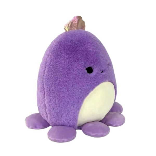 Squishmallows Fuzz A Mallows 30cm Violet Blæksprutte Multicolor multifärg