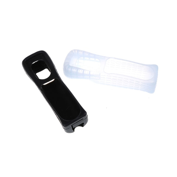 Skyddande silikonfodral för Nintendo Wii Remote Vit