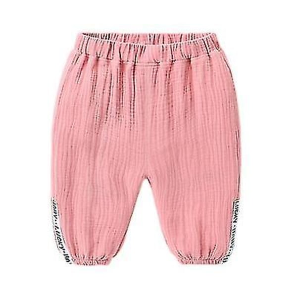 Babyklær Myggbukser rosa 90cm