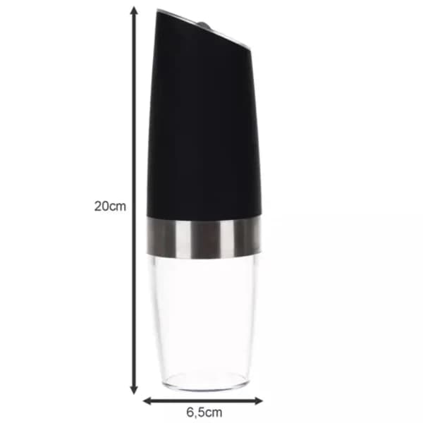 2-pack Elektrisk Salt- och Pepparkvarn, Automatisk Kvarn 700