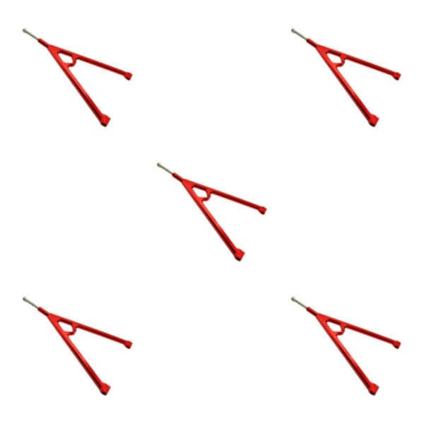 1/2/3/5 Foran Trigon Støtte Stang for AXIAL SCX10 Foran Trigon Red red 5Set