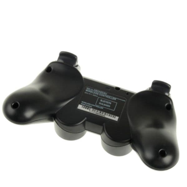 2-pack - Trådlös handkontroll - Spelkontroll för PS3-kompatibel, svart, 2-pack