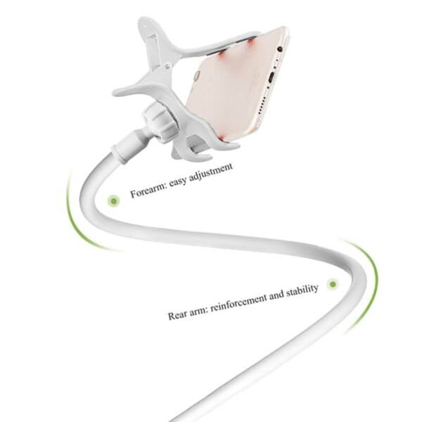 Mobilholder for Bord Fleksibel Mobilarm med Klemme—pa