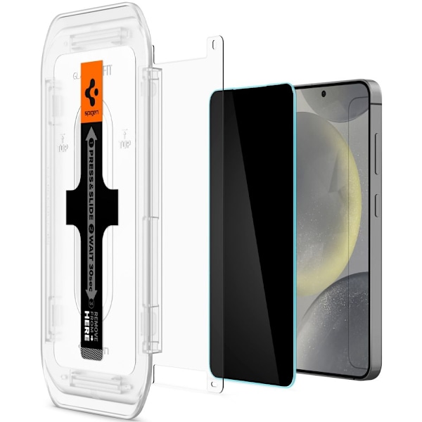 Spigen Galaxy S24 2-PACK GLAS.tR \"Ez Fit\" Skjermbeskytter Privacy—PA