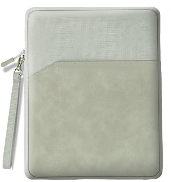 Tablet Sleeve, Vandtæt Polyester Med Stødabsorberende Foring Og Udvendig Organizerlomme, Til 9-11 Tommer Tablets, Grå