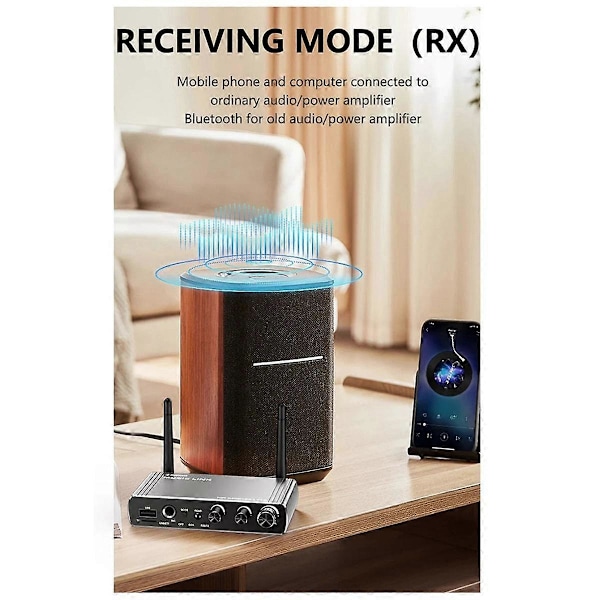 Ny LY18 HIFI Förlustfri Bluetooth Mottagare Långdistans Bluetooth Adapter 5.4 Adapter Audio Trådlös.pa